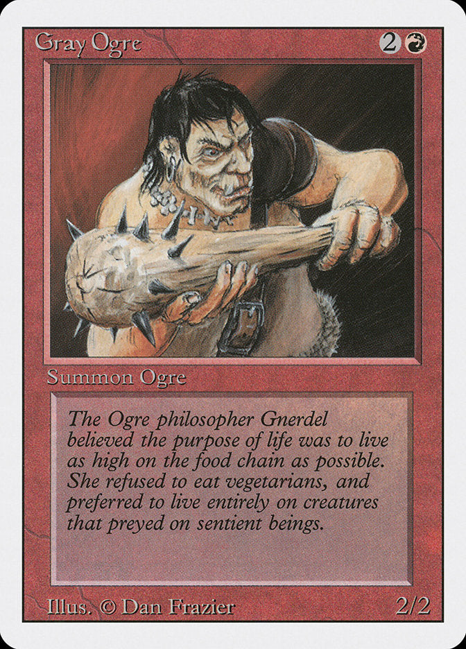 Gray Ogre [Revised Edition] | Total Play