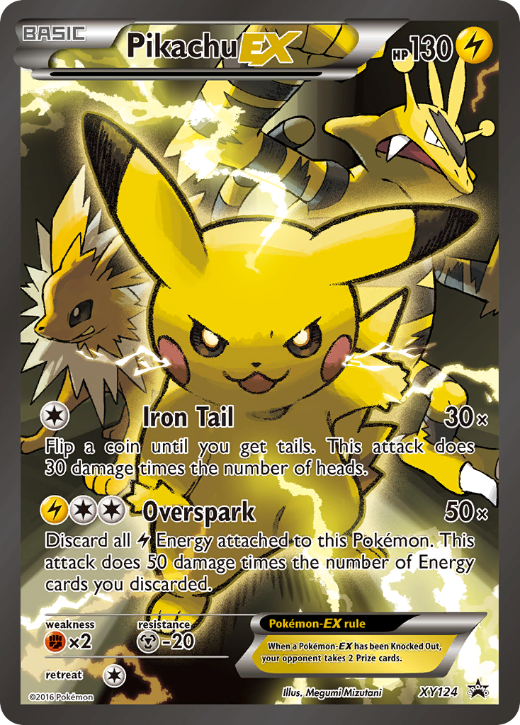 Pikachu EX (XY124) [XY: Black Star Promos] | Total Play