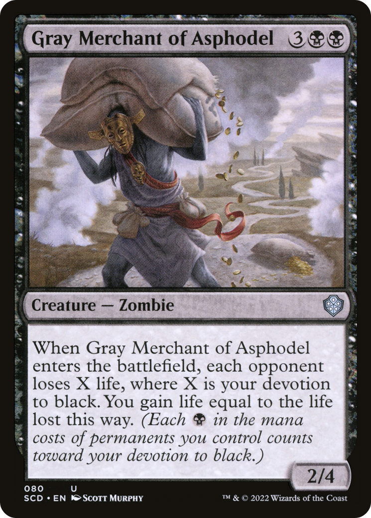 Gray Merchant of Asphodel [Starter Commander Decks] | Total Play