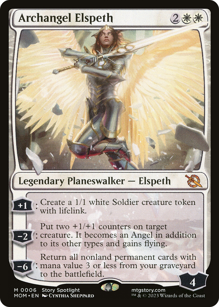 Archangel Elspeth [March of the Machine] | Total Play