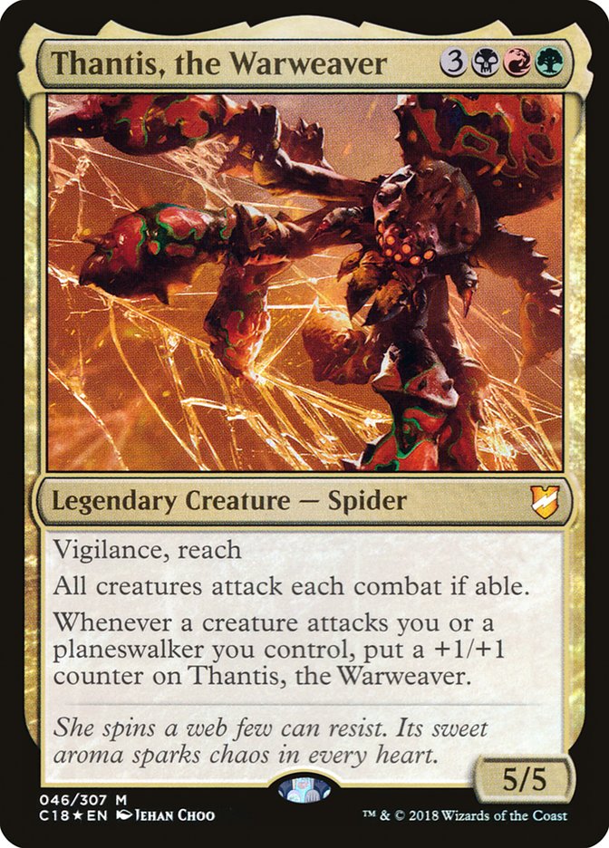 Thantis, the Warweaver [Commander 2018] | Total Play