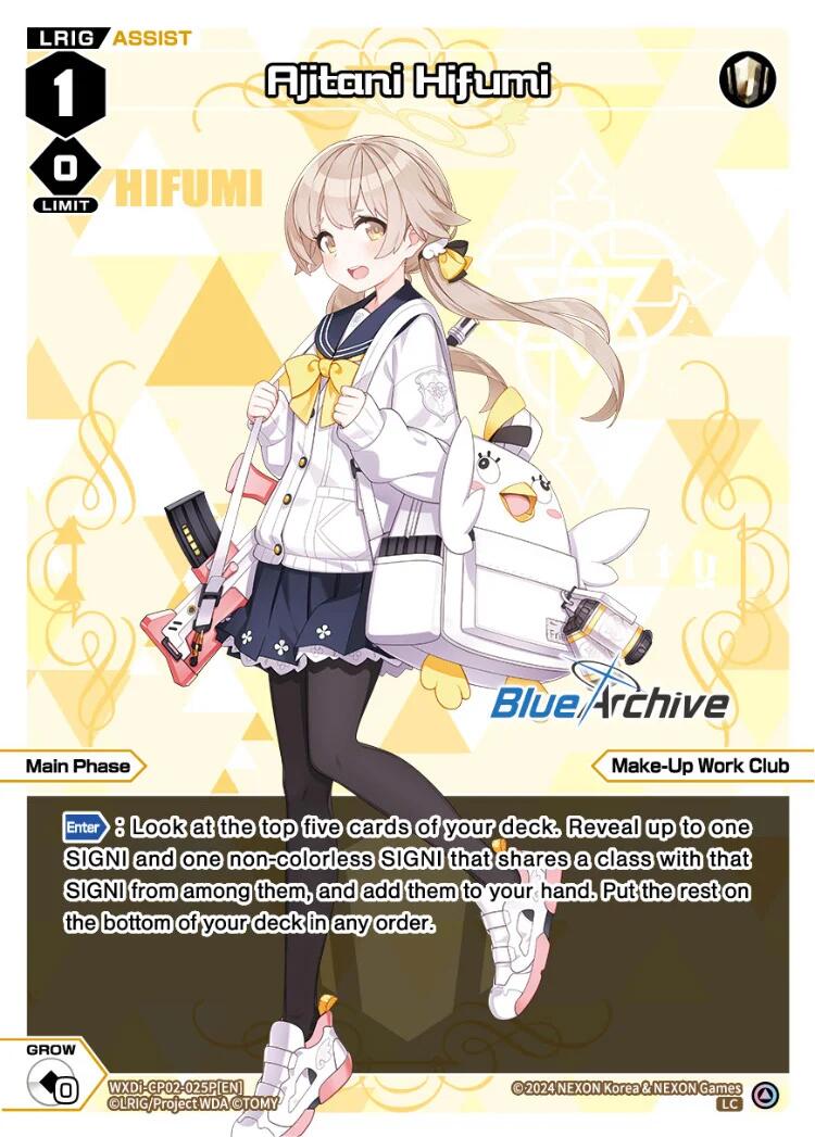 Ajitani Hifumi (Parallel) (WXDi-CP02-025P[EN]) [Blue Archive DIVA] | Total Play