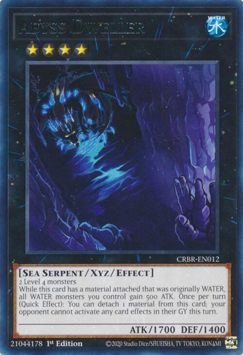 Abyss Dweller [CRBR-EN012] Rare | Total Play