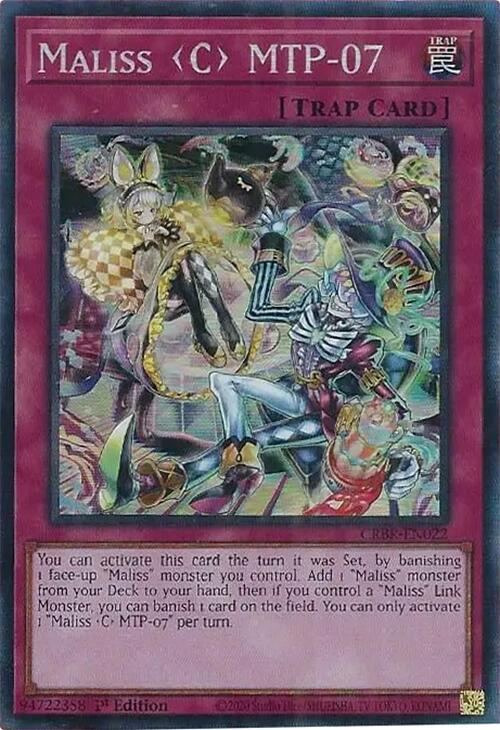 Maliss C MTP-07 (CR) [CRBR-EN022] Collector's Rare | Total Play