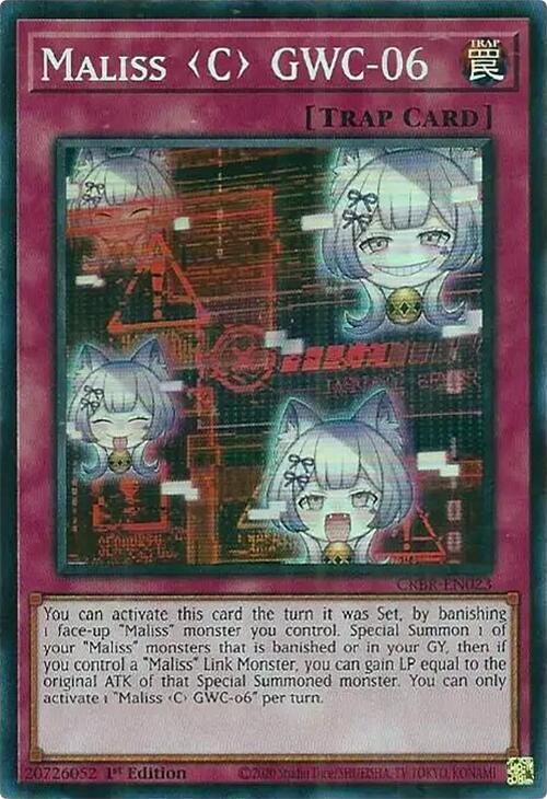 Maliss C GWC-06 (SR) [CRBR-EN023] Super Rare | Total Play