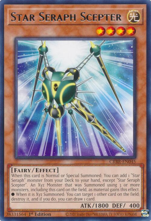 Star Seraph Scepter [CRBR-EN045] Rare | Total Play