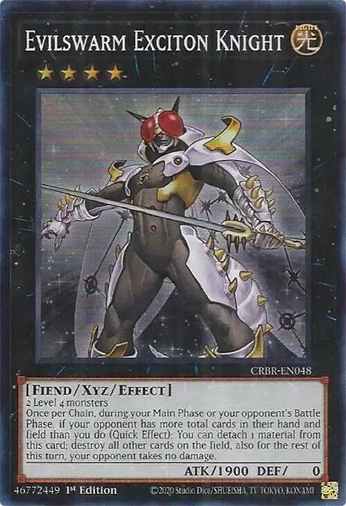 Evilswarm Exciton Knight (SR) [CRBR-EN048] Super Rare | Total Play