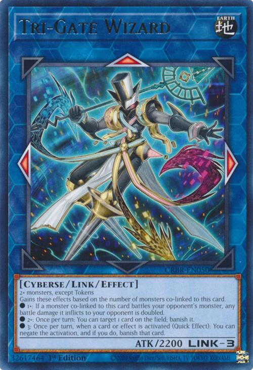 Tri-Gate Wizard [CRBR-EN050] Rare | Total Play