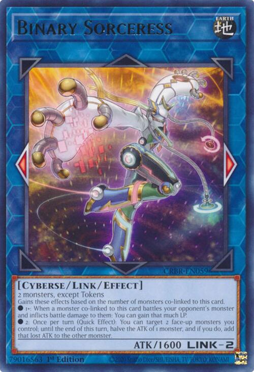 Binary Sorceress [CRBR-EN059] Rare | Total Play