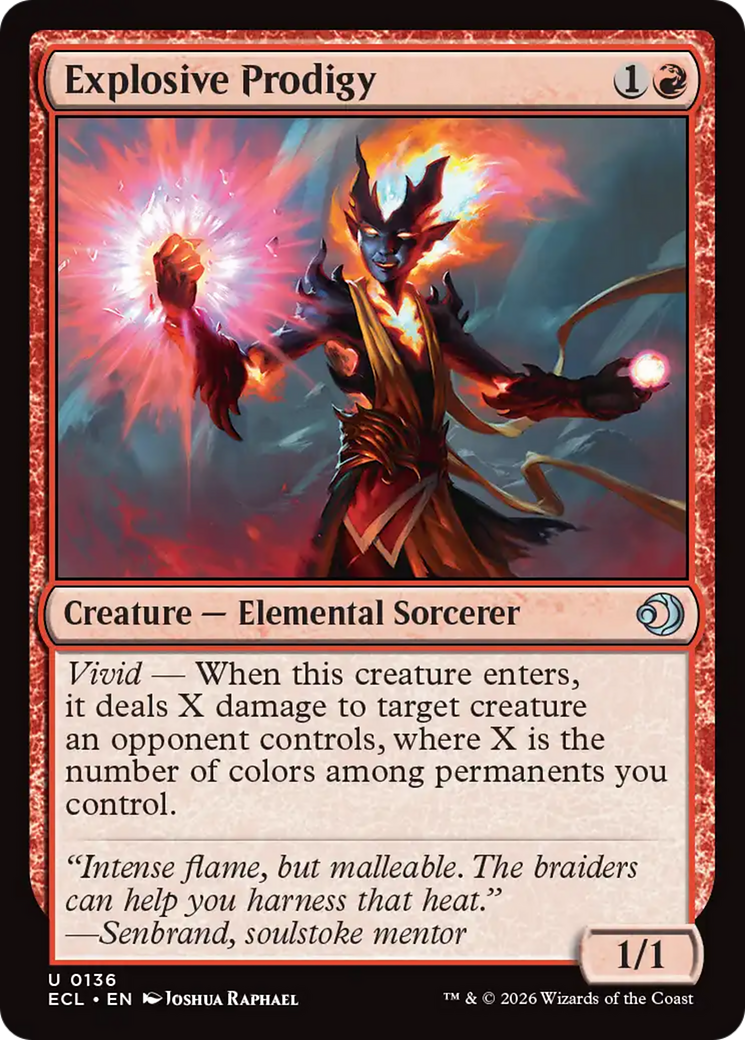Explosive Prodigy [Lorwyn Eclipsed] | Total Play