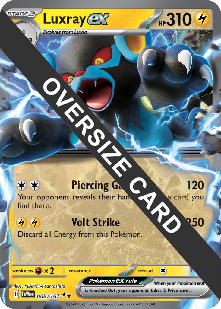 Luxray ex (068/167) (Jumbo Card) [Miscellaneous Cards] | Total Play