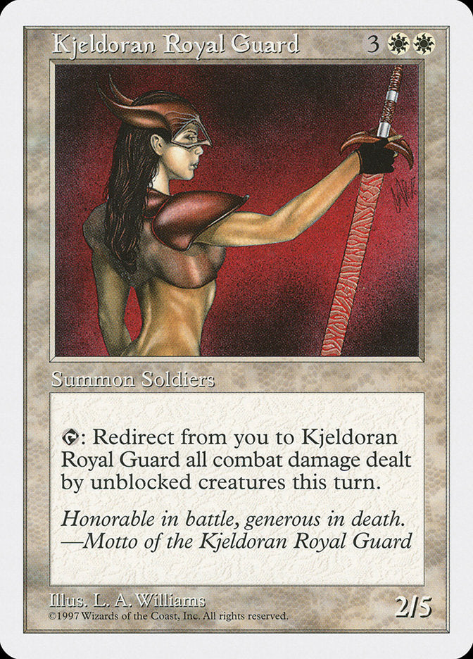 Kjeldoran Royal Guard [Fifth Edition] | Total Play