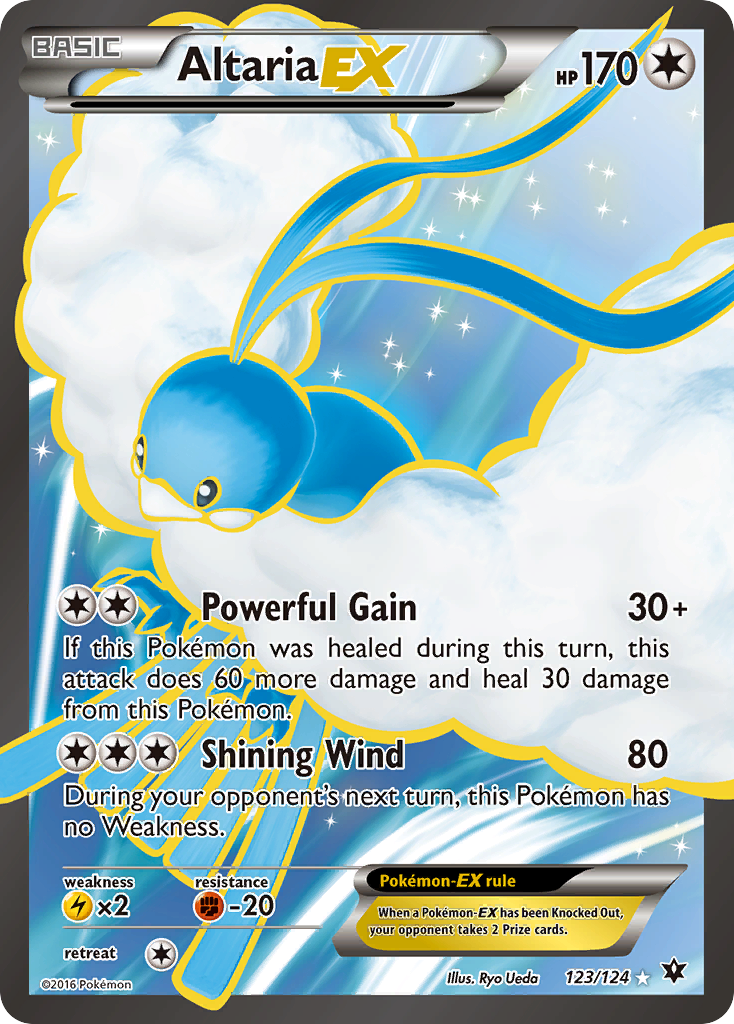 Altaria EX (123/124) [XY: Fates Collide] | Total Play