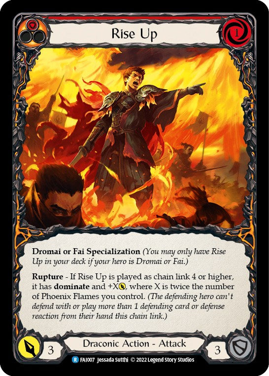 Rise Up [FAI007] (Uprising Fai Blitz Deck) | Total Play