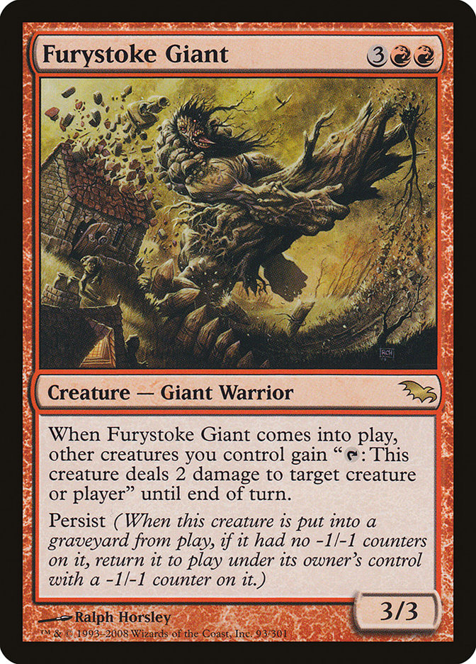 Furystoke Giant [Shadowmoor] | Total Play