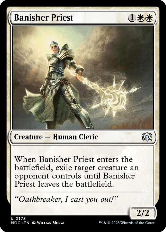 Banisher Priest [March of the Machine Commander] | Total Play