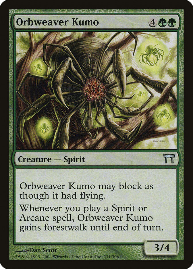Orbweaver Kumo [Champions of Kamigawa] | Total Play