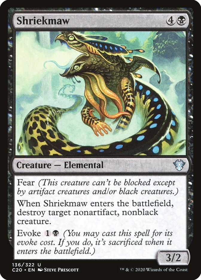 Shriekmaw [Commander 2020] | Total Play