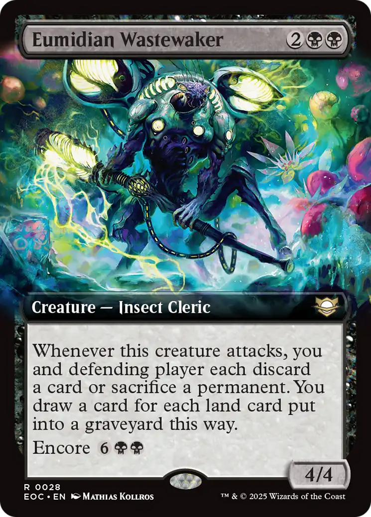 Eumidian Wastewaker (Extended Art) [Edge of Eternities Commander] | Total Play