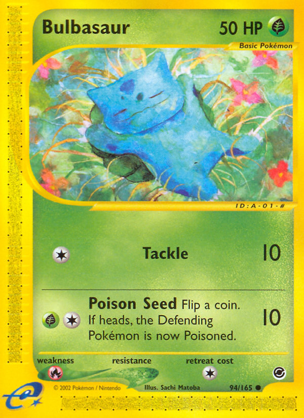 Bulbasaur (94/165) [Expedition: Base Set] | Total Play