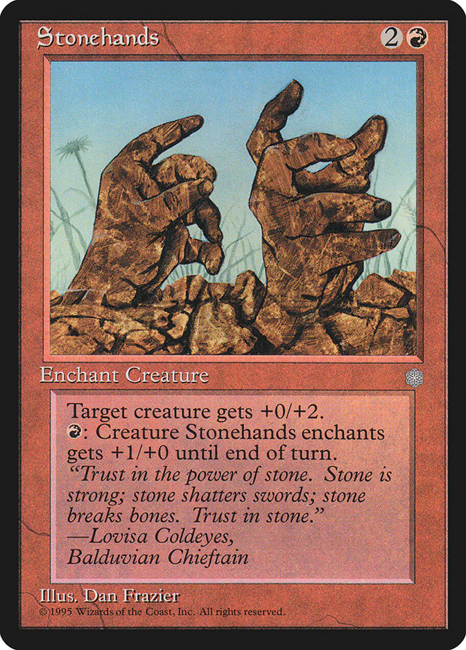 Stonehands [Ice Age] | Total Play