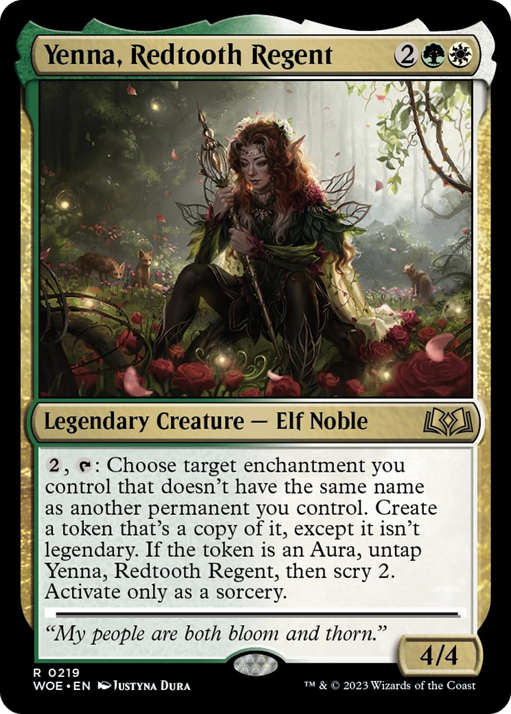 Yenna, Redtooth Regent [Wilds of Eldraine] | Total Play