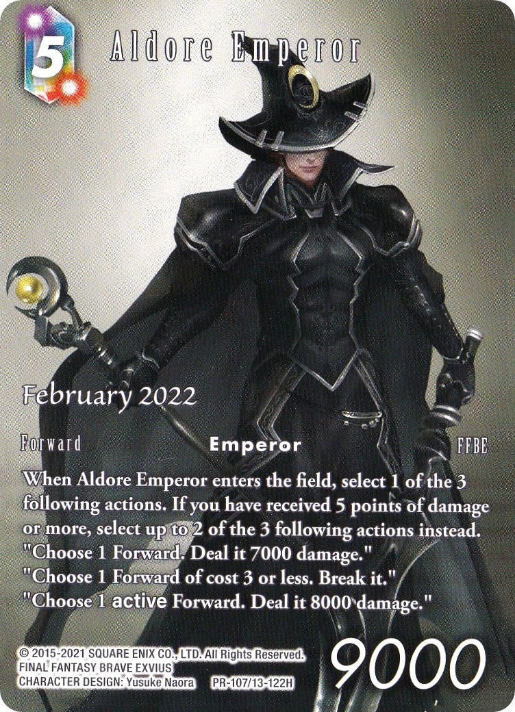 Aldore Emperor [Opus XIII Promo Cards] | Total Play