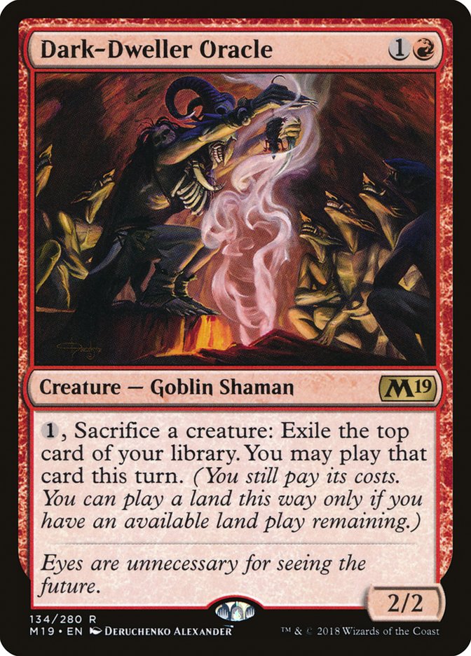 Dark-Dweller Oracle [Core Set 2019] | Total Play