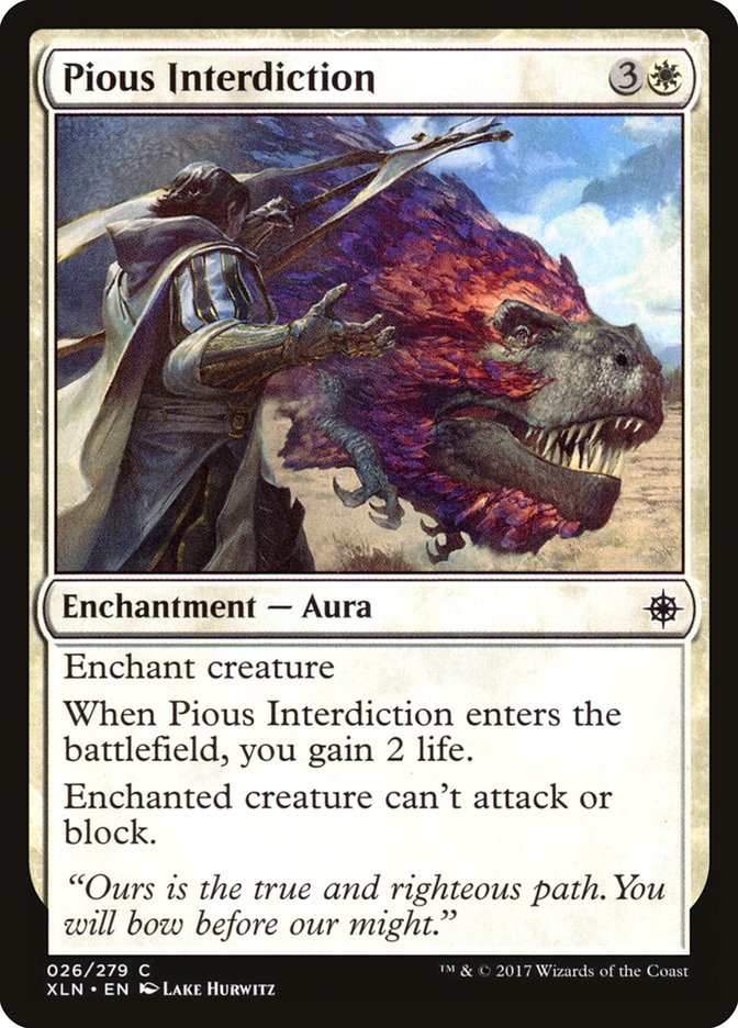 Pious Interdiction [Ixalan] | Total Play