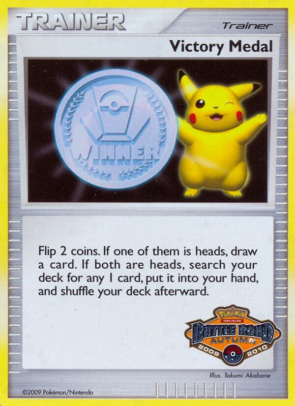 Victory Medal (2009-2010) (Battle Road Autumn) [League & Championship Cards] | Total Play
