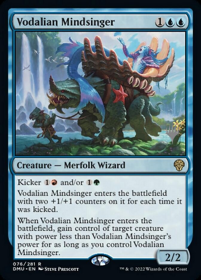 Vodalian Mindsinger (Promo Pack) [Dominaria United Promos] | Total Play