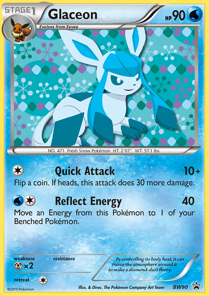 Glaceon (BW90) [Black & White: Black Star Promos] | Total Play