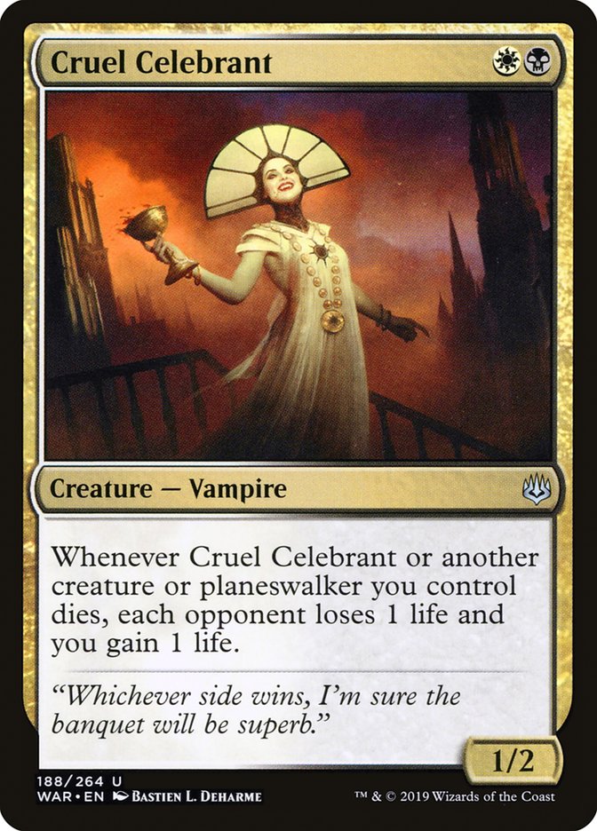 Cruel Celebrant [War of the Spark] | Total Play
