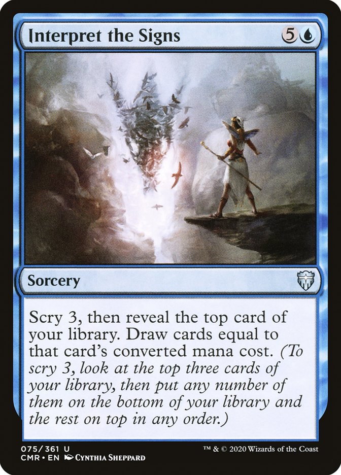 Interpret the Signs [Commander Legends] | Total Play