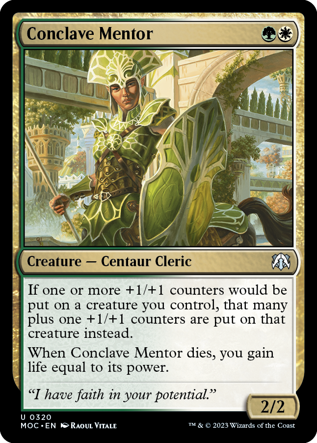 Conclave Mentor [March of the Machine Commander] | Total Play