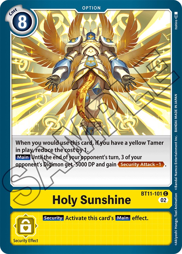 Holy Sunshine [BT11-101] [Dimensional Phase] | Total Play