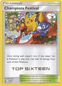 Champions Festival (SM78) (2017 Top Sixteen) [Sun & Moon: Black Star Promos] | Total Play