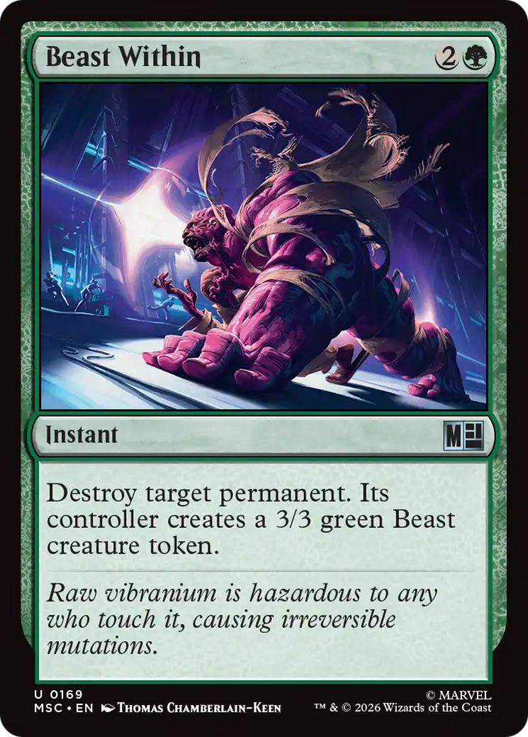 Beast Within [Marvel Super Heroes Commander] | Total Play