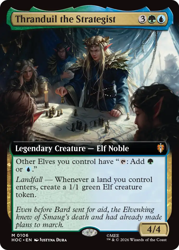 Thranduil the Strategist (Extended Art) [The Hobbit: Eternal-Legal] | Total Play