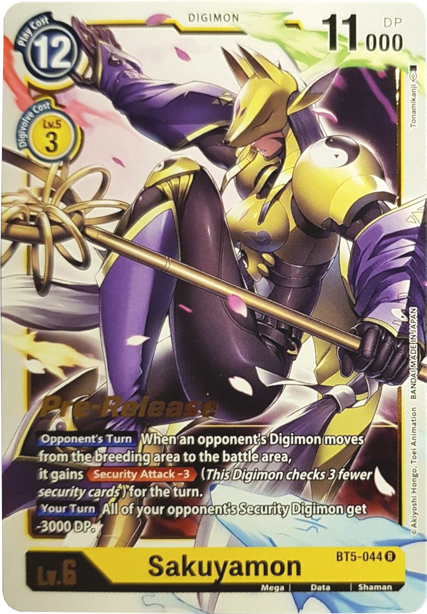 Sakuyamon [BT5-044] [Battle of Omni Pre-Release Promos] | Total Play