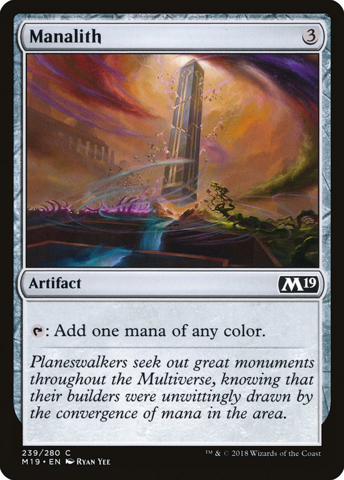 Manalith [Core Set 2019] | Total Play