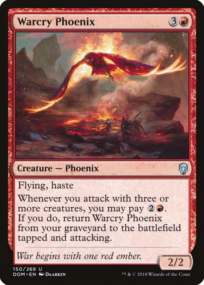 Warcry Phoenix [Dominaria] | Total Play