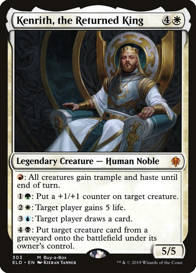 Kenrith, the Returned King (Buy-A-Box) [Throne of Eldraine Promos] | Total Play