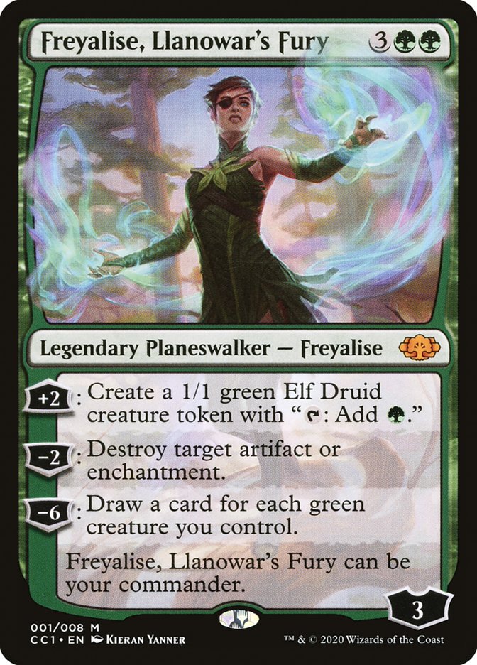 Freyalise, Llanowar's Fury [Commander Collection: Green] | Total Play