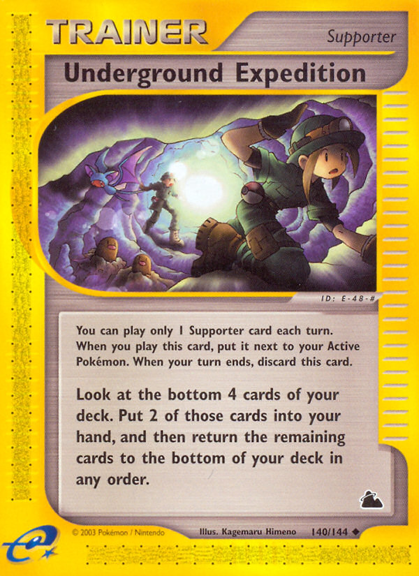 Underground Expedition (140/144) [Skyridge] | Total Play