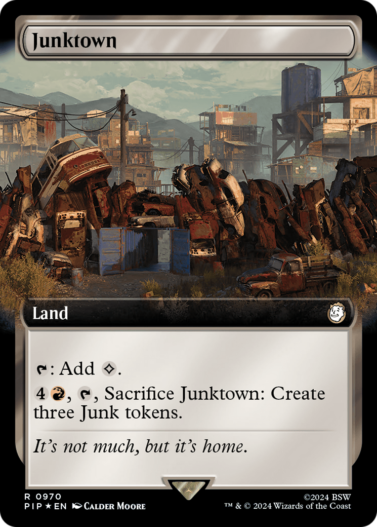 Junktown (Extended Art) (Surge Foil) [Fallout] | Total Play