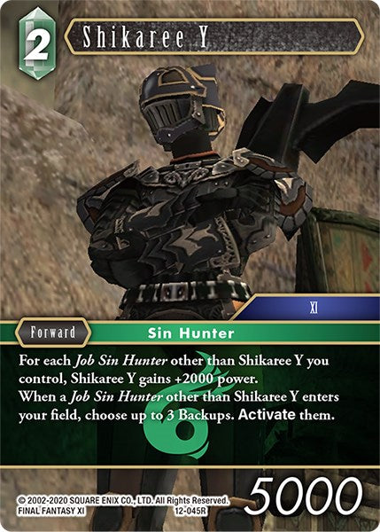 Shikaree Y [Opus XII] | Total Play