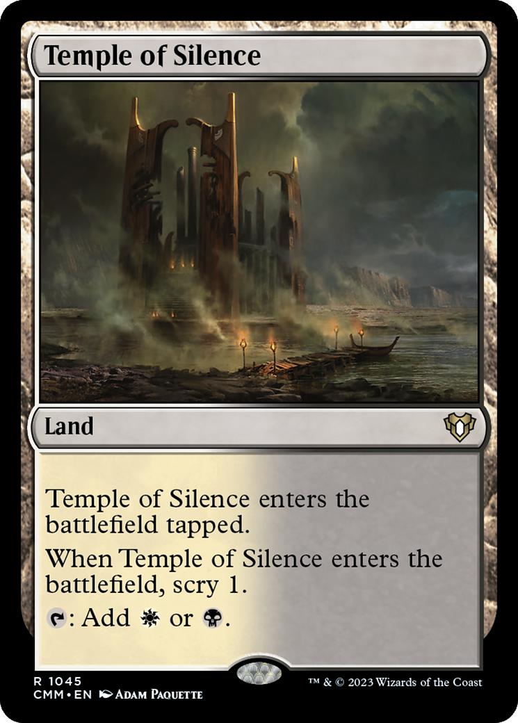 Temple of Silence [Commander Masters] | Total Play