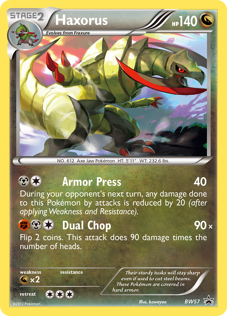 Haxorus (BW57) [Black & White: Black Star Promos] | Total Play