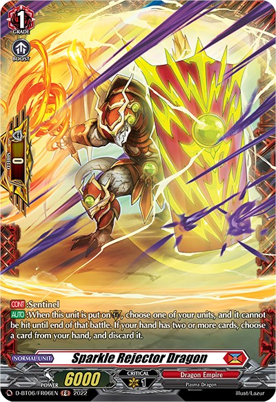 Sparkle Rejector Dragon (D-BT06/FR06EN) [Blazing Dragon Reborn] | Total Play